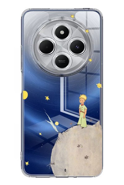 TechTree جراب من السيليكون الشفاف بتصميم الأمير الصغير المتوافق مع هاتف Redmi...