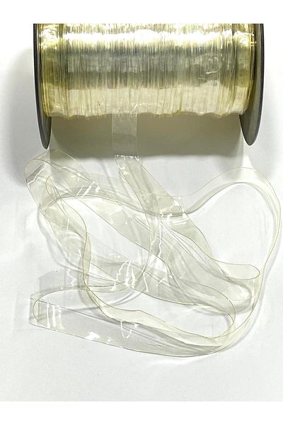 karantuhafiye Transparent Elastic / Transparent Elastic Flexible Elastic / 5 Meters / 15 mm