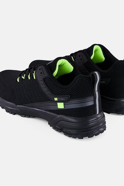 RBX Men Lace Up Outdoor Shoes, Black