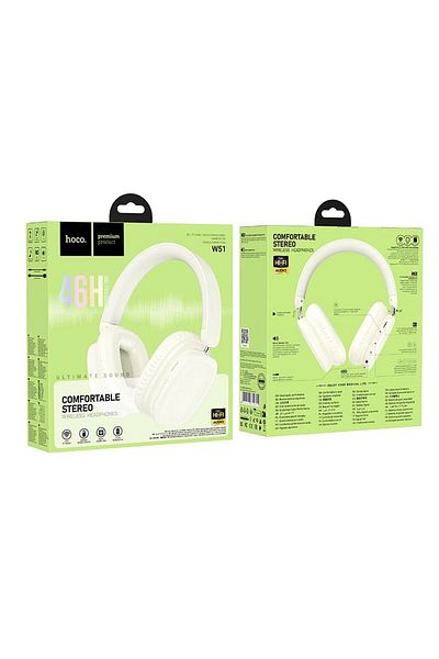 OEM HOCO W51 wireless bluetooth headphones white