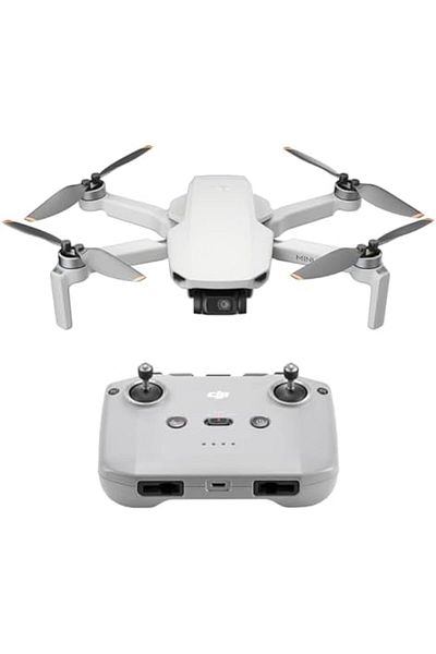 DJI DJI Mini 4K drone with 4K UHD camera for adults, under 249g, 3-axis gimbal stabilization, transmission
