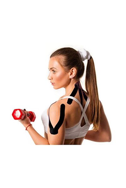 OEM Dura-Aid Kinesiology Tape, Waterproof, Breathable, Latex-free, 5 cm x 5 m, Black