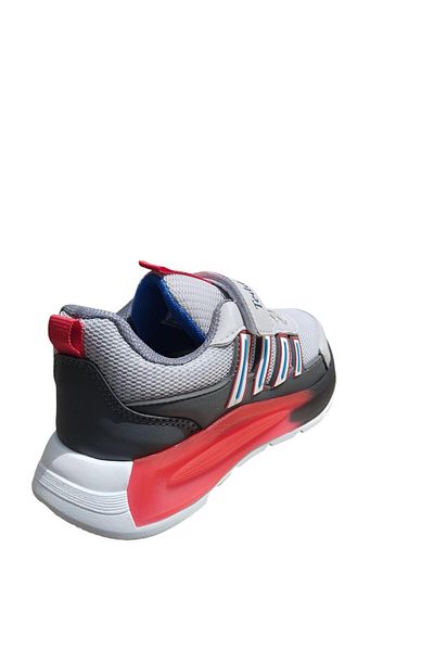 BYŞ Moda Lightweight Comfortable Insole Orthopedic Supported Daily Children's Sports Shoes Sneaker Gray Red
