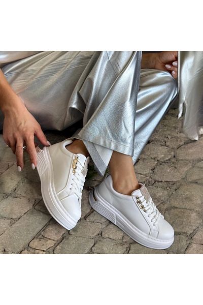 Jarrox Pantofi Elia Accesorii Pantofi sport cu talpă plată, cu șireturi, ușoare, pentru femei