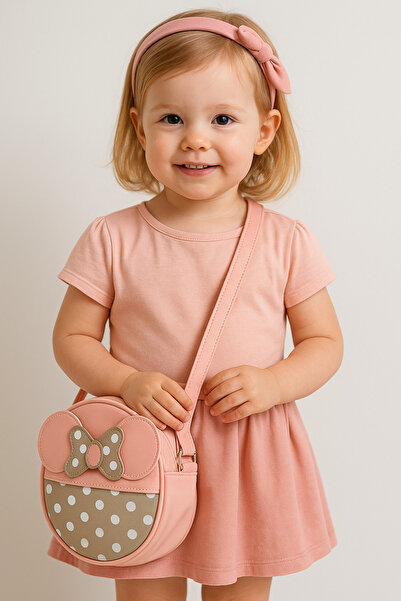 Mesisa Kol Askılı Kız Çocuk Çantası Yandan Askılı Minik Kız Omuz Çantası