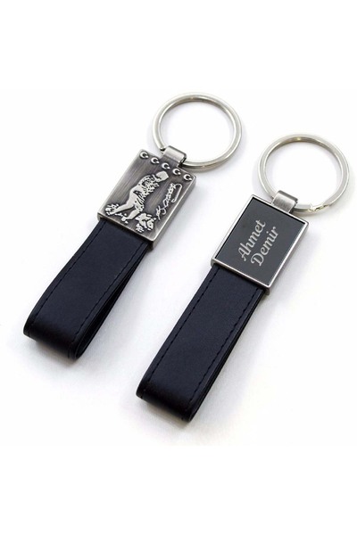 EJOYA İsme Özel K. Atatürk Kabartmalı Anahtarlık