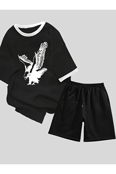 Revasser Unisex Women/Men Color Collar Eagle Custom T-Shirt Bottom Top Custom...