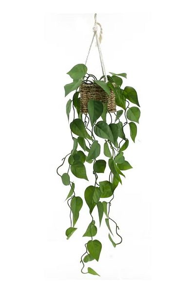 DRAMA HOME Artificial Hanging Plant Artificial Plants for Home, Bedroom, Garden, Indoor Outdoor Hanging Basket