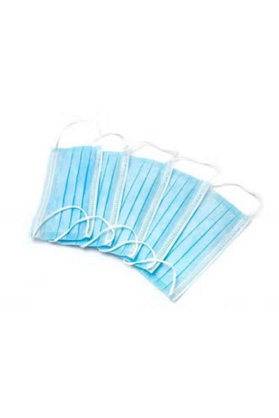 SKP Plastic Blue 3-layer face mask (50 pieces)