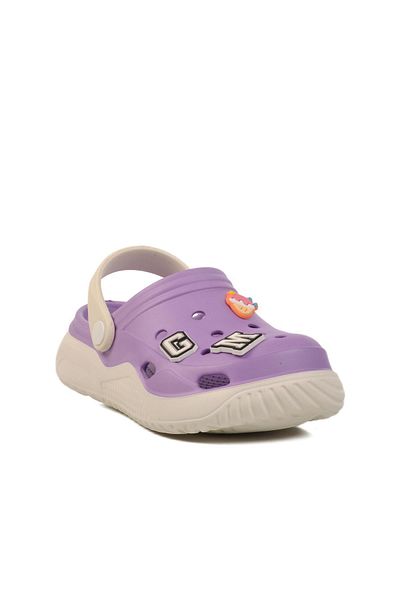 WALKWAY Lilac Girl's Sabo Sandals Stella F
