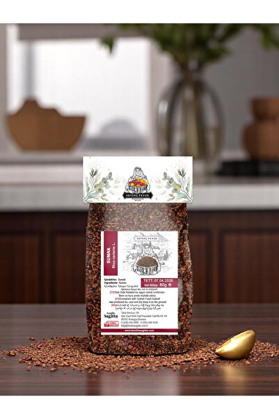 Organik Teyze Tane Sumak, Rhus Coriaria L., 80g.