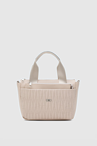 OGGO حقيبة يد وحقيبة كروس كلاسيكية مطرزة من ميلورا