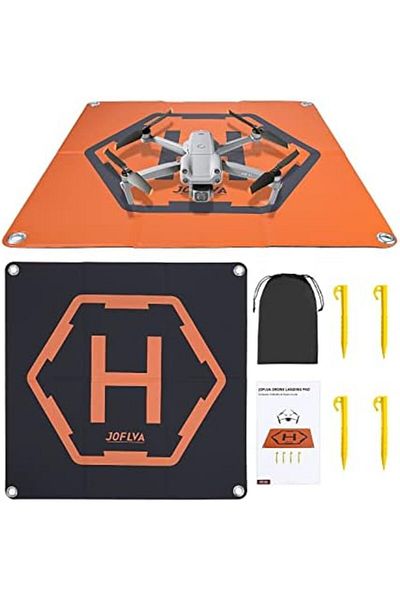 JOFLVA Drone Landing Pad, Drone Landing Pad 50 cm (19 Inch) Foldable Quick Landing Platform u