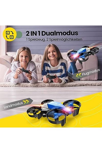 holy Stone HS210F Mini Drone for Kids, 2 in 1 RC Quadcopter with Landing Mode and Flight Mode