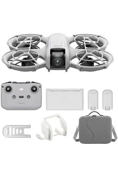 DJI Neo Fly More Combo with versatile accessories, mini drone with 4K camera, 135 self-flying drone
