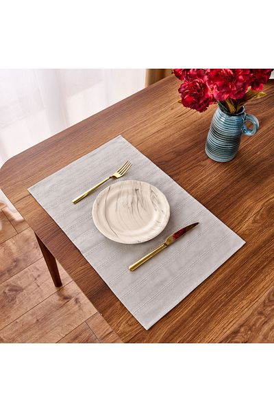 Evidea Soft Breeze 2-Piece American Service - Gray - 30X50 cm