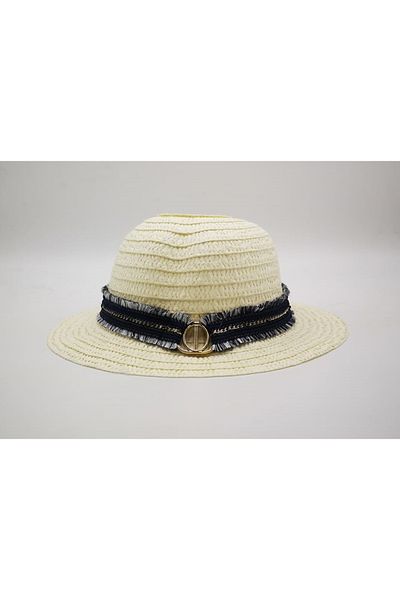By Piera Girl's Straw Hat 8772
