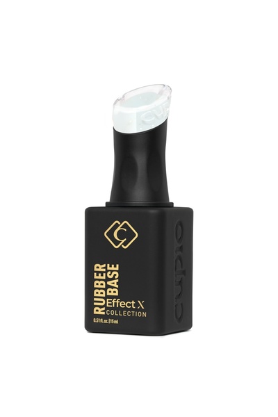 Cupio Bază de cauciuc Cupio Effect X Perfect Flakes - Alb de mireasă 15ml