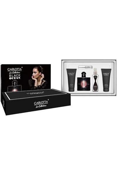 Carlotta Black Ocean 5-Pieces Gift Set For Women