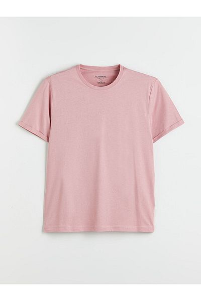 LC Waikiki Ανδρικό T-Shirt από βαμβακερό χτενισμένο λαιμό