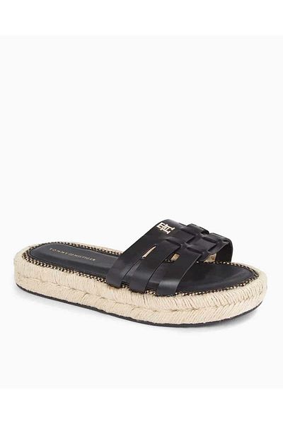 Tommy Hilfiger Fekete női papucs FW0FW07745BDS