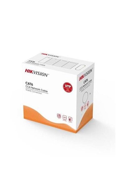 Hikvision 23Awg Gray 305m Cca Cat6 Ds-1Ln6Uu/Cca(O-Std)