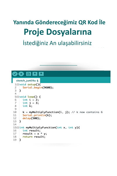 Ponemio Gaz Ve Alev Sensör Projesi Arduino Hazır Proje Meb Uyumlu Pompalı Söndürme Projesi Söndürme Tübitak