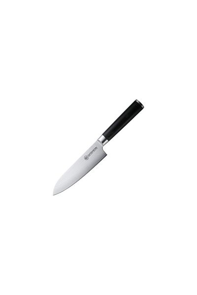 Carl Schmidt Sohn Μαχαίρι Santoku Konstanz, Δαμασκός χάλυβας 67 στρώσεων, σκληρότητα HRC 62, λάμα 18 cm