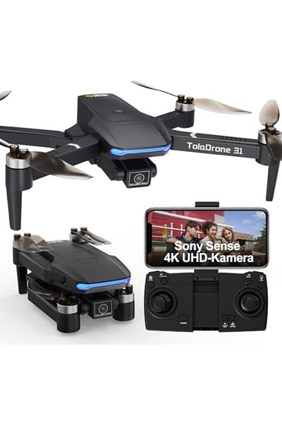 Cesiro Toladrone GPS Drone with 4K Camera, 5G WiFi FPV Transmission Drone for Adults Brushless Motor Ret