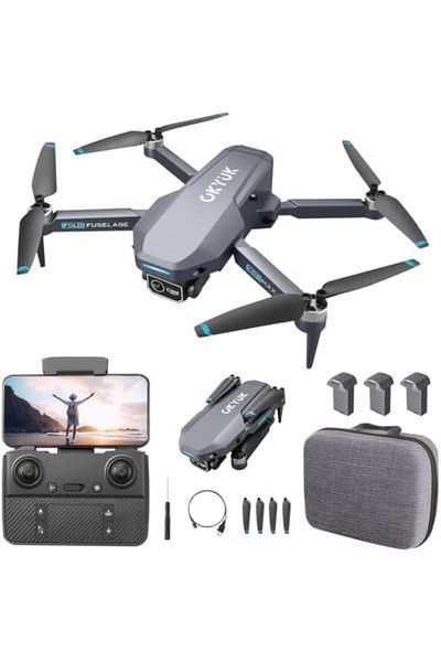 OKYUK OKYUK K618 MAX Drone with 4K Camera, 270° Obstacle Avoidance Drone with WiFi FPV Transmission