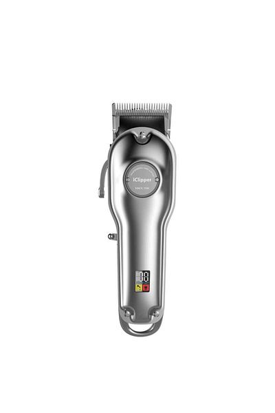 Iclipper iClipper K6S Professional Hair Clipper - 2500mAh Lithium Battery, 240 Min Battery Life, Digital Display