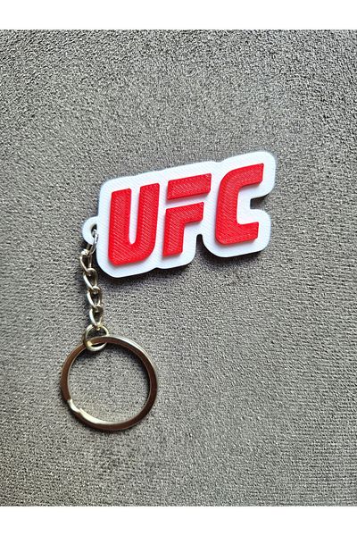 tahtalog Ufc Logo 3D Design Keychain