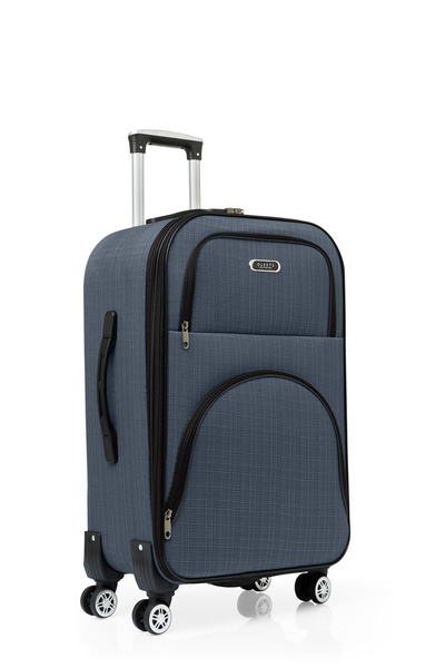 OLEETS 8 Tekerli Su Geçirmez Ultra Kalite Kumaş Orta Boy Valiz