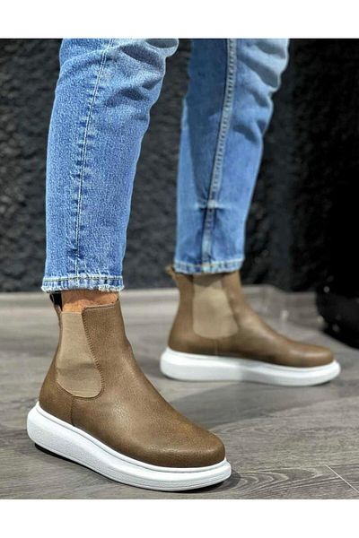 Byshoes Knack High Sole Shoes 111 Mink