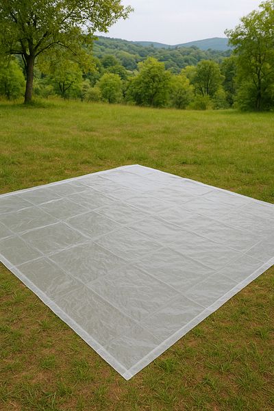 Özkan Ambalaj Temizlik Floor Tarpaulin 3 Meters 3 Meters 9 Meters Square Thick Nylon Bag Cover