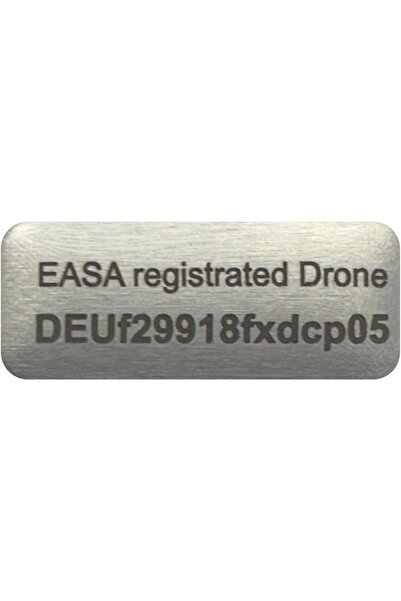 DJI Plăcuță de înmatriculare de dronă pentru DJI NEO, DJI Mini Series și DJI Mavic Series - Dronă înregi
