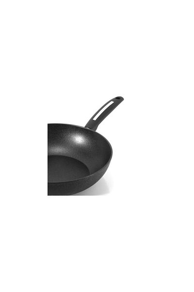 Carl Schmidt Sohn Τηγάνι Wok CS Munster, μαύρο, επαγωγικό, 28x7,5 εκ.