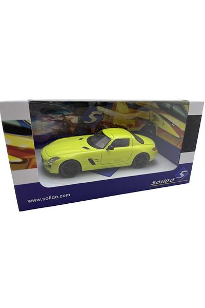 JPT Mercedes Benz SLS AMG Yellow 1/43 Metal Model