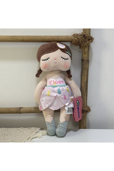 Little Cloud دمية وردية كبيرة( طولها: 33 سم ) مع خاصية كتابة اسم طفلك