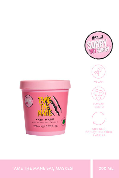 Genel Markalar So…? Sns Tame The Mane Saç Maskesi 200ml
