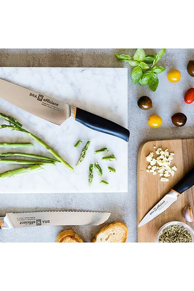 Bra Eficient Chef's Knife, German Steel, Hrc 55, Blade 20 Cm