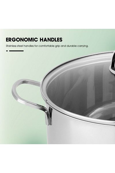 Carl Schmidt Sohn Cs Trier Pot, Stainless Steel, 24x24 Cm, 10 Liters