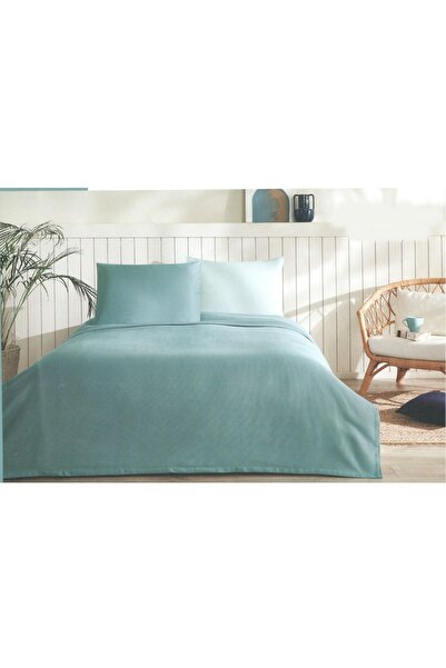 Özdilek Maldivian Aqua Double Pique Set - Colorist