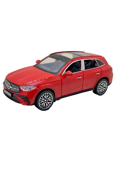 JPT Mercedes GLC 400 electric model red 1:32 lights sound open doors