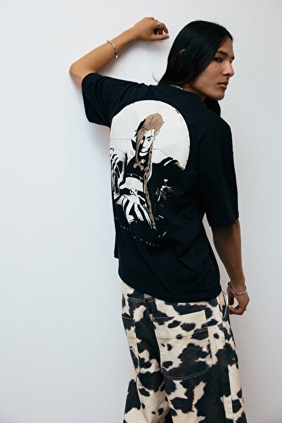 Pull & Bear Arcane baskılı t-shirt