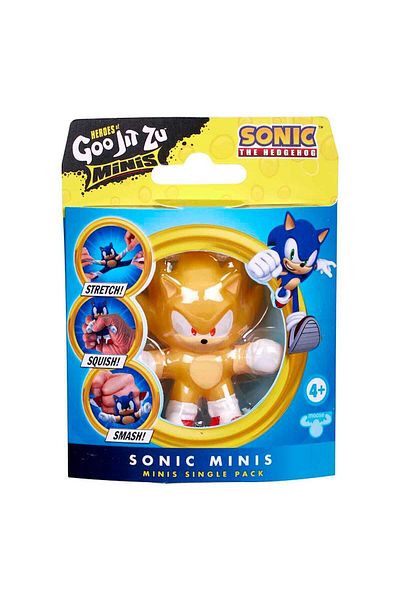 Goojitzu Sonic Mini Figurines Single S3-08267 Super Sonic