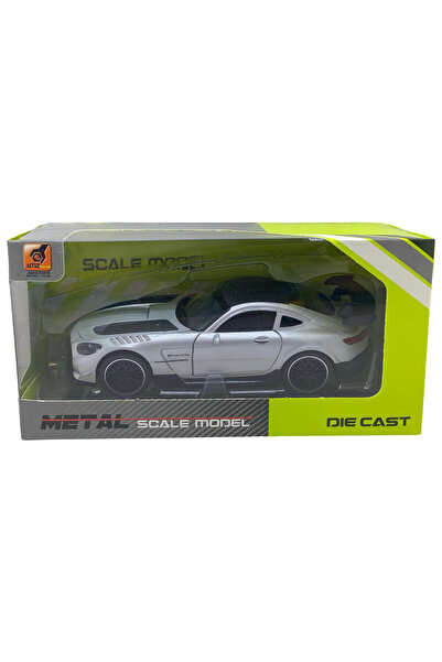 JPT Macheta Mercedes AMG gri competition sunet lumini deschide tot