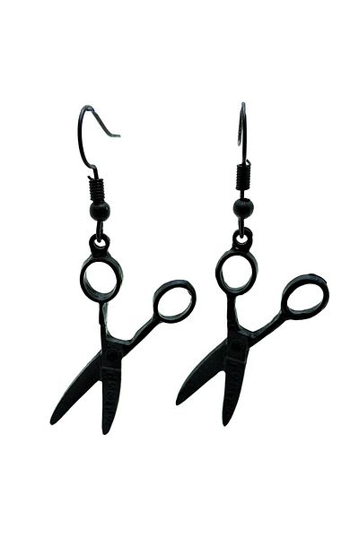 Takı Dükkanı Dangle Scissors Earrings bck05