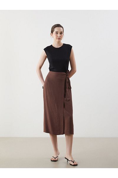 LC Waikiki Women's Skirt with Elastic Waist