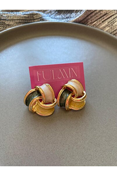 Fulmin أقراط حلزونية عتيقة